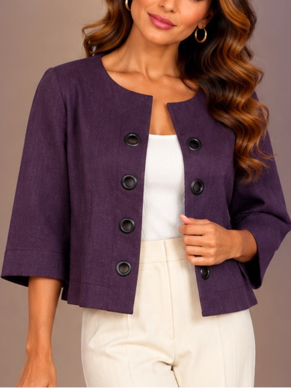 Essentials Jacket‎ Purple NWT